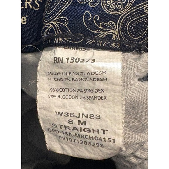 Lee Women Straight Leg Denim Jeans Pants Blue 8M RN 130273 - Picture 3 of 3